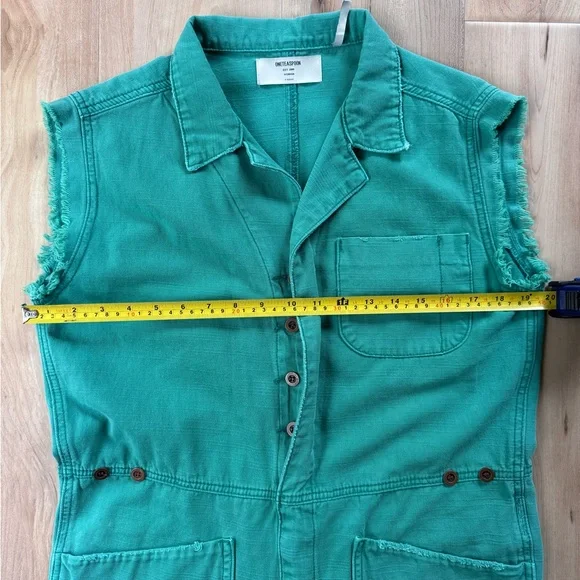 One Teaspoon Emerald Safari Camp Overalls Size Extra Small - Picture 13 of 15